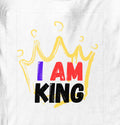 I Am King Crown Tee (White)