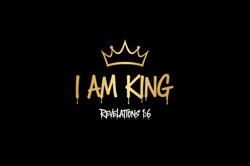 I Am King Kids - I AM KING with Revelations 1:6 Banner